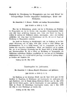 Verordnungsblatt für den Dienstbereich des K.K. Finanzministeriums für die im Reichsrate Vertretenen Königreiche und Länder : [...] : Beilage zu dem Verordnungsblatte für den Dienstbereich des K.K. Österr. Finanz-Ministeriums  18700610 Seite: 2