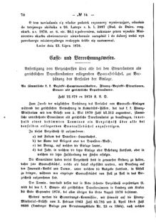 Verordnungsblatt für den Dienstbereich des K.K. Finanzministeriums für die im Reichsrate Vertretenen Königreiche und Länder : [...] : Beilage zu dem Verordnungsblatte für den Dienstbereich des K.K. Österr. Finanz-Ministeriums  18700818 Seite: 4