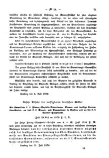 Verordnungsblatt für den Dienstbereich des K.K. Finanzministeriums für die im Reichsrate Vertretenen Königreiche und Länder : [...] : Beilage zu dem Verordnungsblatte für den Dienstbereich des K.K. Österr. Finanz-Ministeriums  18700818 Seite: 5