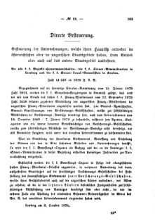 Verordnungsblatt für den Dienstbereich des K.K. Finanzministeriums für die im Reichsrate Vertretenen Königreiche und Länder : [...] : Beilage zu dem Verordnungsblatte für den Dienstbereich des K.K. Österr. Finanz-Ministeriums  18701029 Seite: 3