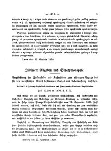 Verordnungsblatt für den Dienstbereich des K.K. Finanzministeriums für die im Reichsrate Vertretenen Königreiche und Länder : [...] : Beilage zu dem Verordnungsblatte für den Dienstbereich des K.K. Österr. Finanz-Ministeriums  18710129 Seite: 5