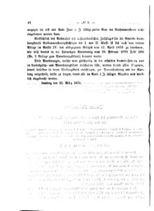 Verordnungsblatt für den Dienstbereich des K.K. Finanzministeriums für die im Reichsrate Vertretenen Königreiche und Länder : [...] : Beilage zu dem Verordnungsblatte für den Dienstbereich des K.K. Österr. Finanz-Ministeriums  18710401 Seite: 2