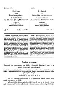 Verordnungsblatt für den Dienstbereich des K.K. Finanzministeriums für die im Reichsrate Vertretenen Königreiche und Länder : [...] : Beilage zu dem Verordnungsblatte für den Dienstbereich des K.K. Österr. Finanz-Ministeriums  18710506 Seite: 3