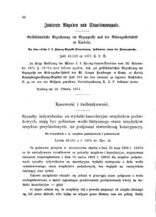 Verordnungsblatt für den Dienstbereich des K.K. Finanzministeriums für die im Reichsrate Vertretenen Königreiche und Länder : [...] : Beilage zu dem Verordnungsblatte für den Dienstbereich des K.K. Österr. Finanz-Ministeriums  18711230 Seite: 2