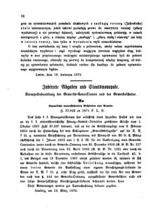 Verordnungsblatt für den Dienstbereich des K.K. Finanzministeriums für die im Reichsrate Vertretenen Königreiche und Länder : [...] : Beilage zu dem Verordnungsblatte für den Dienstbereich des K.K. Österr. Finanz-Ministeriums  18720420 Seite: 4