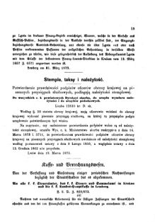 Verordnungsblatt für den Dienstbereich des K.K. Finanzministeriums für die im Reichsrate Vertretenen Königreiche und Länder : [...] : Beilage zu dem Verordnungsblatte für den Dienstbereich des K.K. Österr. Finanz-Ministeriums  18730408 Seite: 3