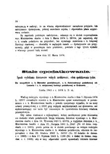 Verordnungsblatt für den Dienstbereich des K.K. Finanzministeriums für die im Reichsrate Vertretenen Königreiche und Länder : [...] : Beilage zu dem Verordnungsblatte für den Dienstbereich des K.K. Österr. Finanz-Ministeriums  18740414 Seite: 2