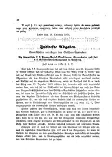 Verordnungsblatt für den Dienstbereich des K.K. Finanzministeriums für die im Reichsrate Vertretenen Königreiche und Länder : [...] : Beilage zu dem Verordnungsblatte für den Dienstbereich des K.K. Österr. Finanz-Ministeriums  18740423 Seite: 2