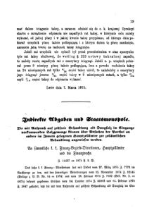 Verordnungsblatt für den Dienstbereich des K.K. Finanzministeriums für die im Reichsrate Vertretenen Königreiche und Länder : [...] : Beilage zu dem Verordnungsblatte für den Dienstbereich des K.K. Österr. Finanz-Ministeriums  18750406 Seite: 3