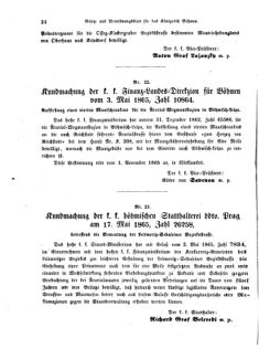 Gesetz-und Verordnungsblatt für das Königreich Böhmen 18650613 Seite: 2