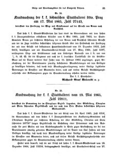 Gesetz-und Verordnungsblatt für das Königreich Böhmen 18650613 Seite: 3