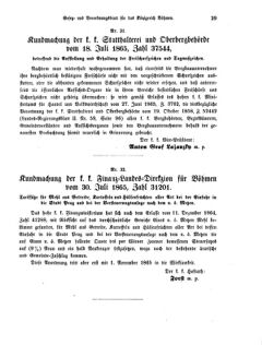 Gesetz-und Verordnungsblatt für das Königreich Böhmen 18650806 Seite: 3