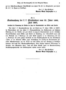 Gesetz-und Verordnungsblatt für das Königreich Böhmen 18660211 Seite: 3