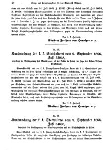 Gesetz-und Verordnungsblatt für das Königreich Böhmen 18661012 Seite: 2