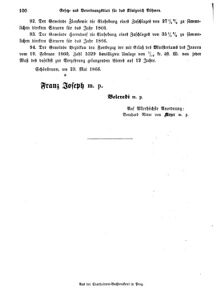 Gesetz-und Verordnungsblatt für das Königreich Böhmen 18661028 Seite: 8