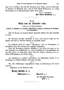 Gesetz-und Verordnungsblatt für das Königreich Böhmen 18661206 Seite: 3