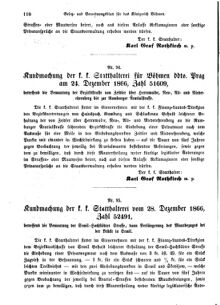 Gesetz-und Verordnungsblatt für das Königreich Böhmen 18670127 Seite: 2