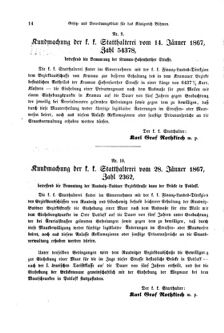 Gesetz-und Verordnungsblatt für das Königreich Böhmen 18670220 Seite: 2