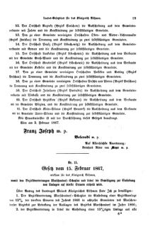 Gesetz-und Verordnungsblatt für das Königreich Böhmen 18670304 Seite: 11