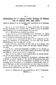 Gesetz-und Verordnungsblatt für das Königreich Böhmen 18680406 Seite: 3