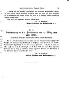 Gesetz-und Verordnungsblatt für das Königreich Böhmen 18680406 Seite: 7