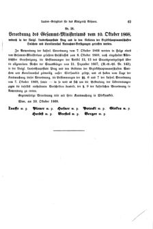 Gesetz-und Verordnungsblatt für das Königreich Böhmen 18681011 Seite: 11