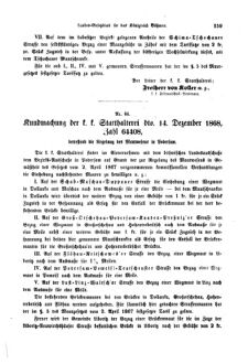 Gesetz-und Verordnungsblatt für das Königreich Böhmen 18690119 Seite: 5