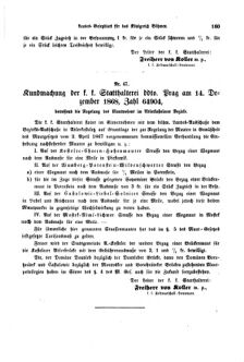 Gesetz-und Verordnungsblatt für das Königreich Böhmen 18690119 Seite: 7