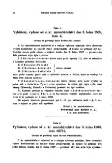 Gesetz-und Verordnungsblatt für das Königreich Böhmen 18690206 Seite: 2