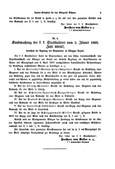 Gesetz-und Verordnungsblatt für das Königreich Böhmen 18690206 Seite: 7