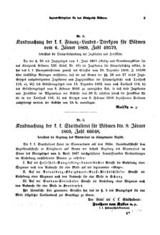 Gesetz-und Verordnungsblatt für das Königreich Böhmen 18690211 Seite: 3