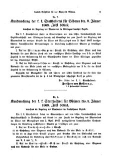 Gesetz-und Verordnungsblatt für das Königreich Böhmen 18690211 Seite: 5