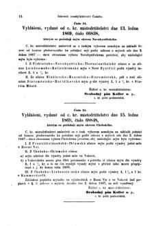 Gesetz-und Verordnungsblatt für das Königreich Böhmen 18690215 Seite: 6