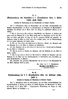 Gesetz-und Verordnungsblatt für das Königreich Böhmen 18690406 Seite: 3