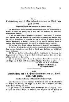 Gesetz-und Verordnungsblatt für das Königreich Böhmen 18690513 Seite: 3