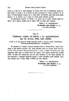 Gesetz-und Verordnungsblatt für das Königreich Böhmen 18690605 Seite: 14