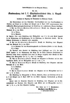 Gesetz-und Verordnungsblatt für das Königreich Böhmen 18690819 Seite: 7