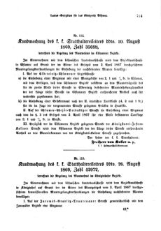 Gesetz-und Verordnungsblatt für das Königreich Böhmen 18690918 Seite: 3