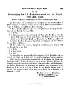 Gesetz-und Verordnungsblatt für das Königreich Böhmen 18690918 Seite: 7