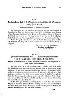 Gesetz-und Verordnungsblatt für das Königreich Böhmen 18691026 Seite: 3