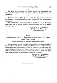 Gesetz-und Verordnungsblatt für das Königreich Böhmen 18691111 Seite: 7