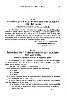 Gesetz-und Verordnungsblatt für das Königreich Böhmen 18691122 Seite: 3