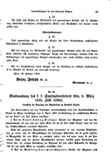 Gesetz-und Verordnungsblatt für das Königreich Böhmen 18700426 Seite: 21