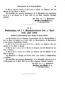 Gesetz-und Verordnungsblatt für das Königreich Böhmen 18700502 Seite: 7