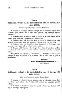 Gesetz-und Verordnungsblatt für das Königreich Böhmen 18700726 Seite: 2