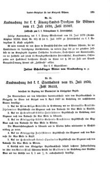 Gesetz-und Verordnungsblatt für das Königreich Böhmen 18700812 Seite: 5