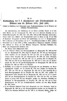 Gesetz-und Verordnungsblatt für das Königreich Böhmen 18710408 Seite: 3