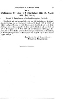 Gesetz-und Verordnungsblatt für das Königreich Böhmen 18710902 Seite: 7