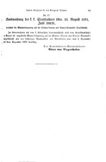 Gesetz-und Verordnungsblatt für das Königreich Böhmen 18710916 Seite: 15