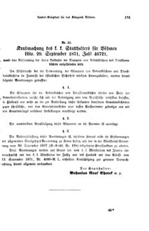 Gesetz-und Verordnungsblatt für das Königreich Böhmen 18711116 Seite: 3